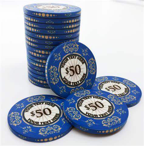 Ceramic Poker Chips Set